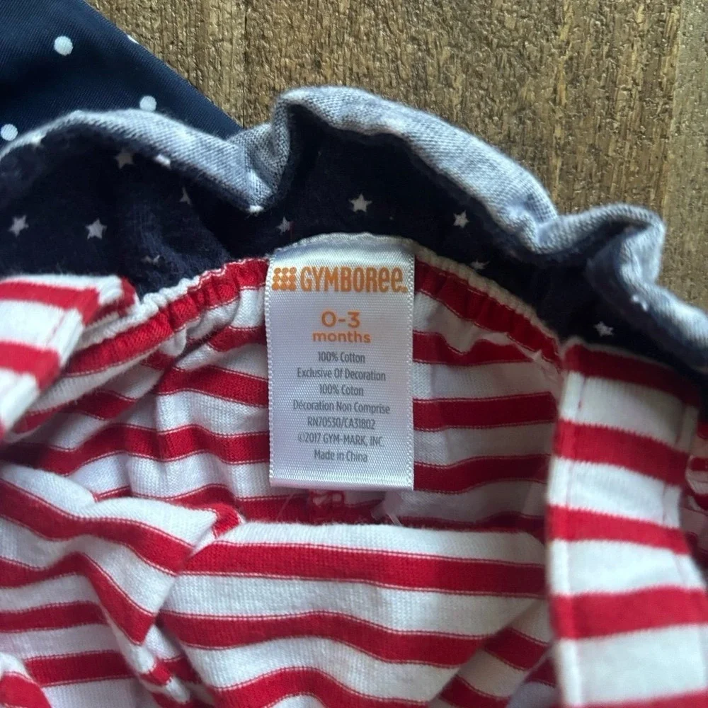 Newborn infant USA themed‎ clothes 0-3 Months